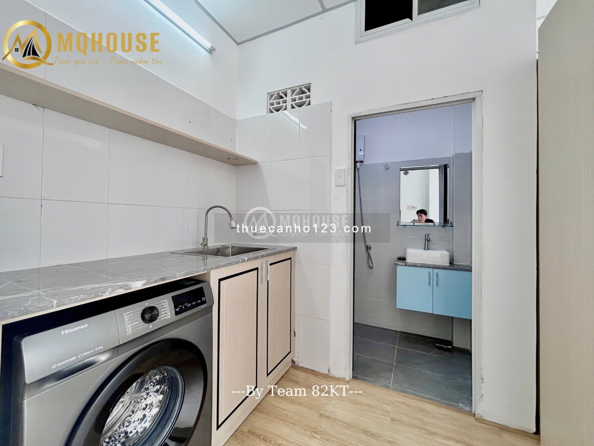 Căn hộ ban công cửa sổ 40m² ngay Đại học UEF, Hồng Bàng, cầu Thị Nghè - Điện Biên Phủ - Bình Thạnh