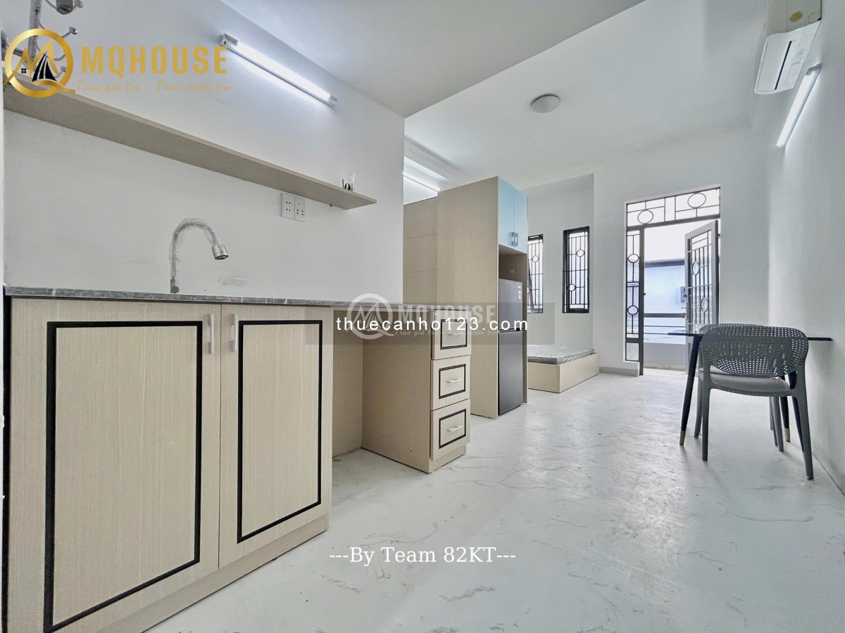 Căn hộ ban công cửa sổ 40m² ngay Đại học UEF, Hồng Bàng, cầu Thị Nghè - Điện Biên Phủ - Bình Thạnh