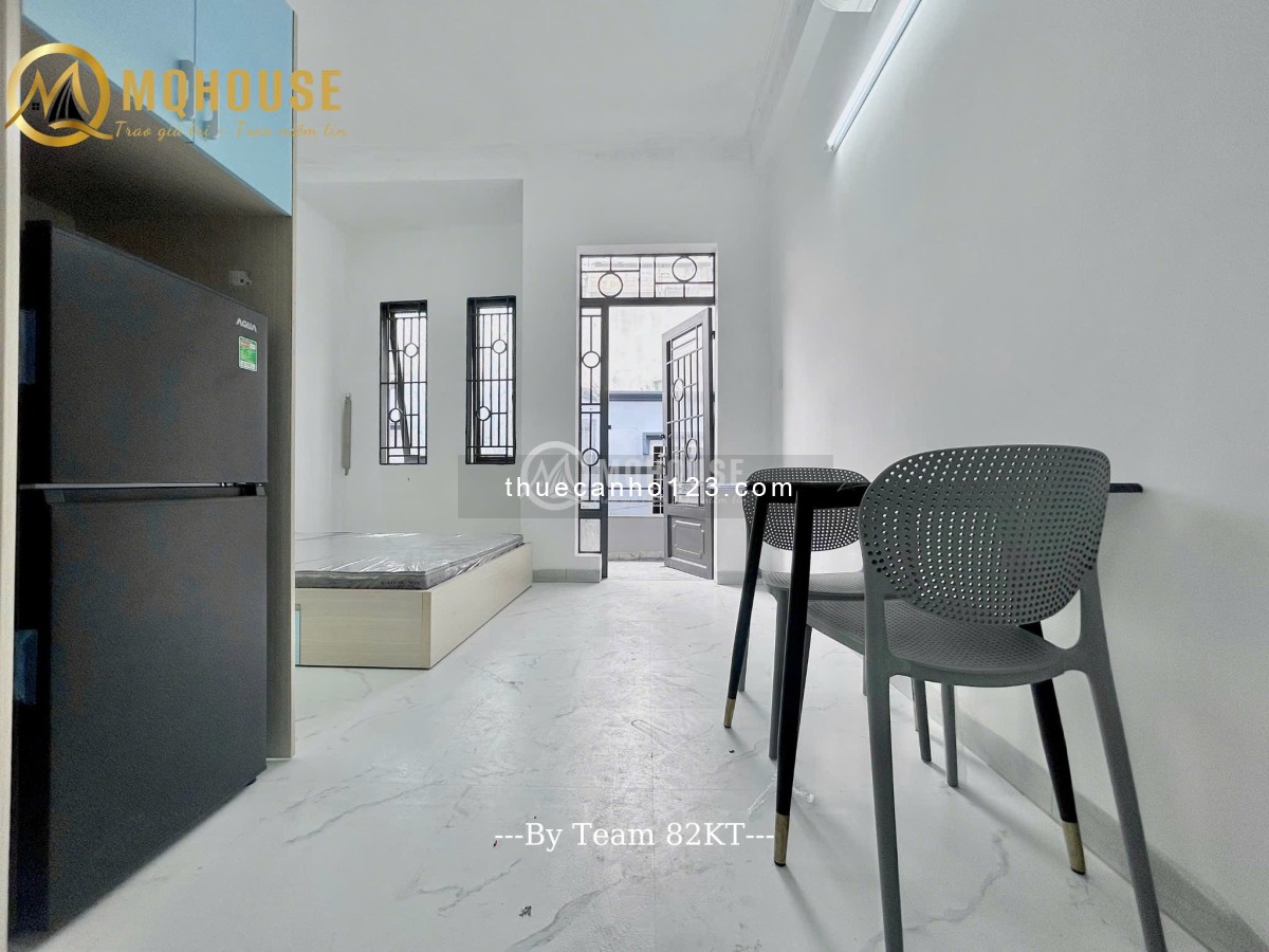 Căn hộ ban công cửa sổ 40m² ngay Đại học UEF, Hồng Bàng, cầu Thị Nghè - Điện Biên Phủ - Bình Thạnh