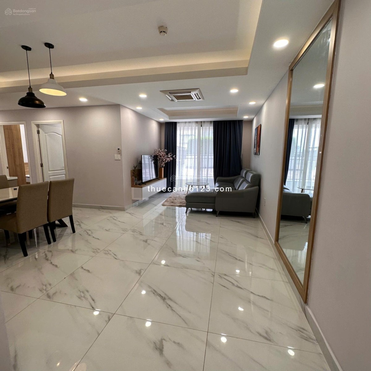 Saigon South Residences cho thuê căn hộ 3PN trống sẵn, đầy đủ tiện nghi