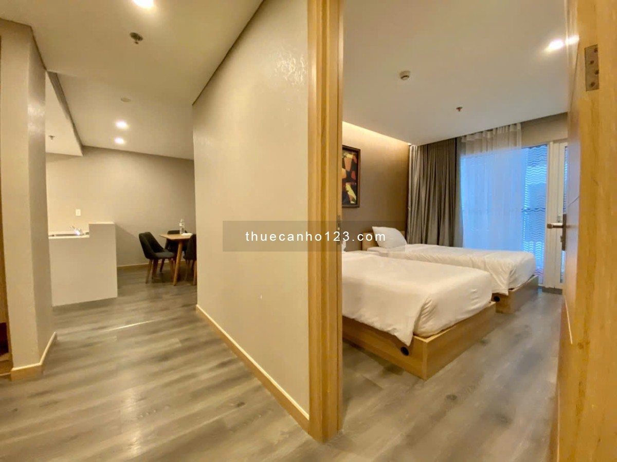 Cho thuê căn hộ FHome 3 phòng ngủ – View phố – Full nội thất – Giá chỉ 18tr/tháng