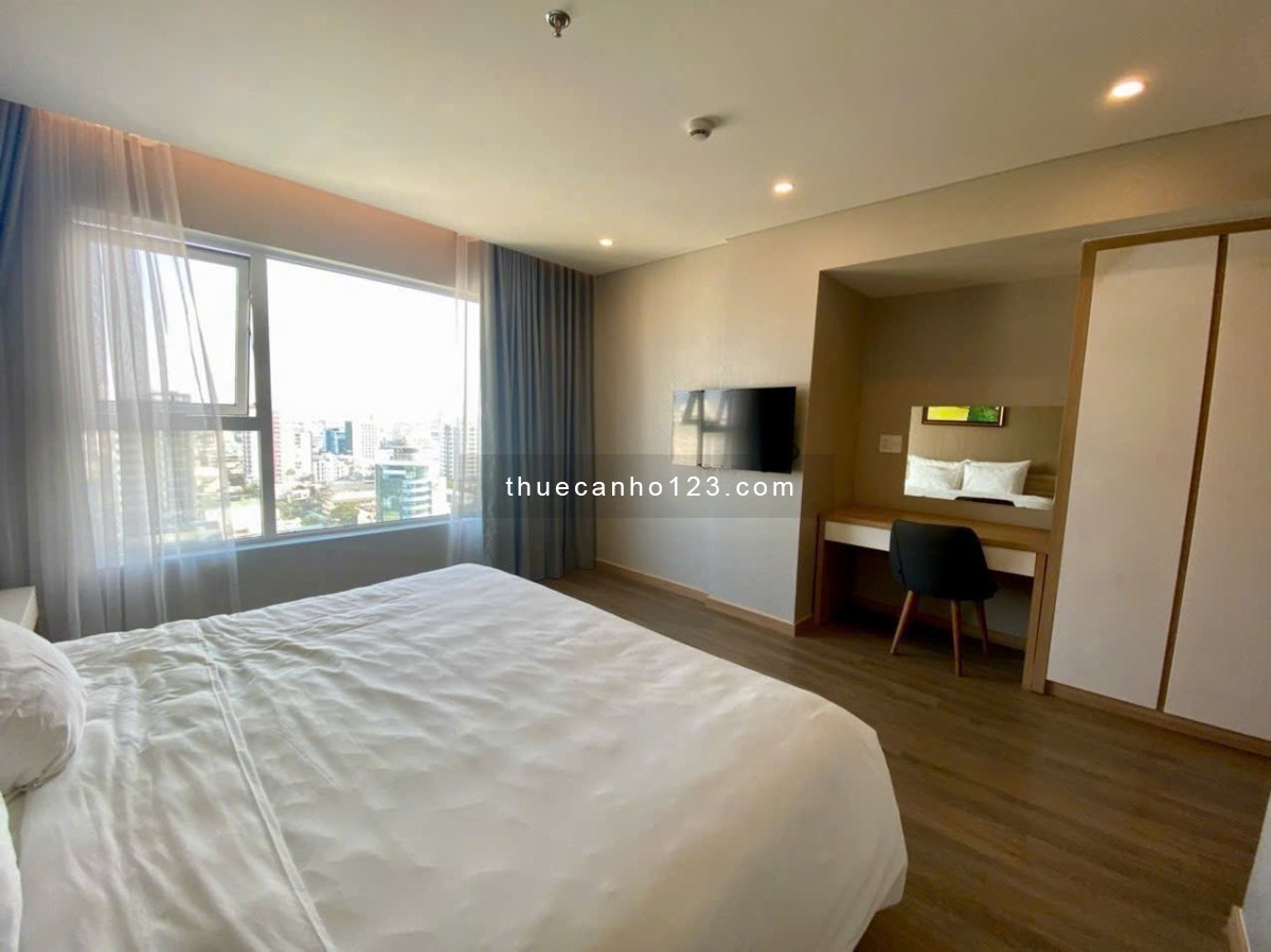 Cho thuê căn hộ FHome 2PN – View phố đẹp – Full nội thất – Giá chỉ 16 triệu/tháng