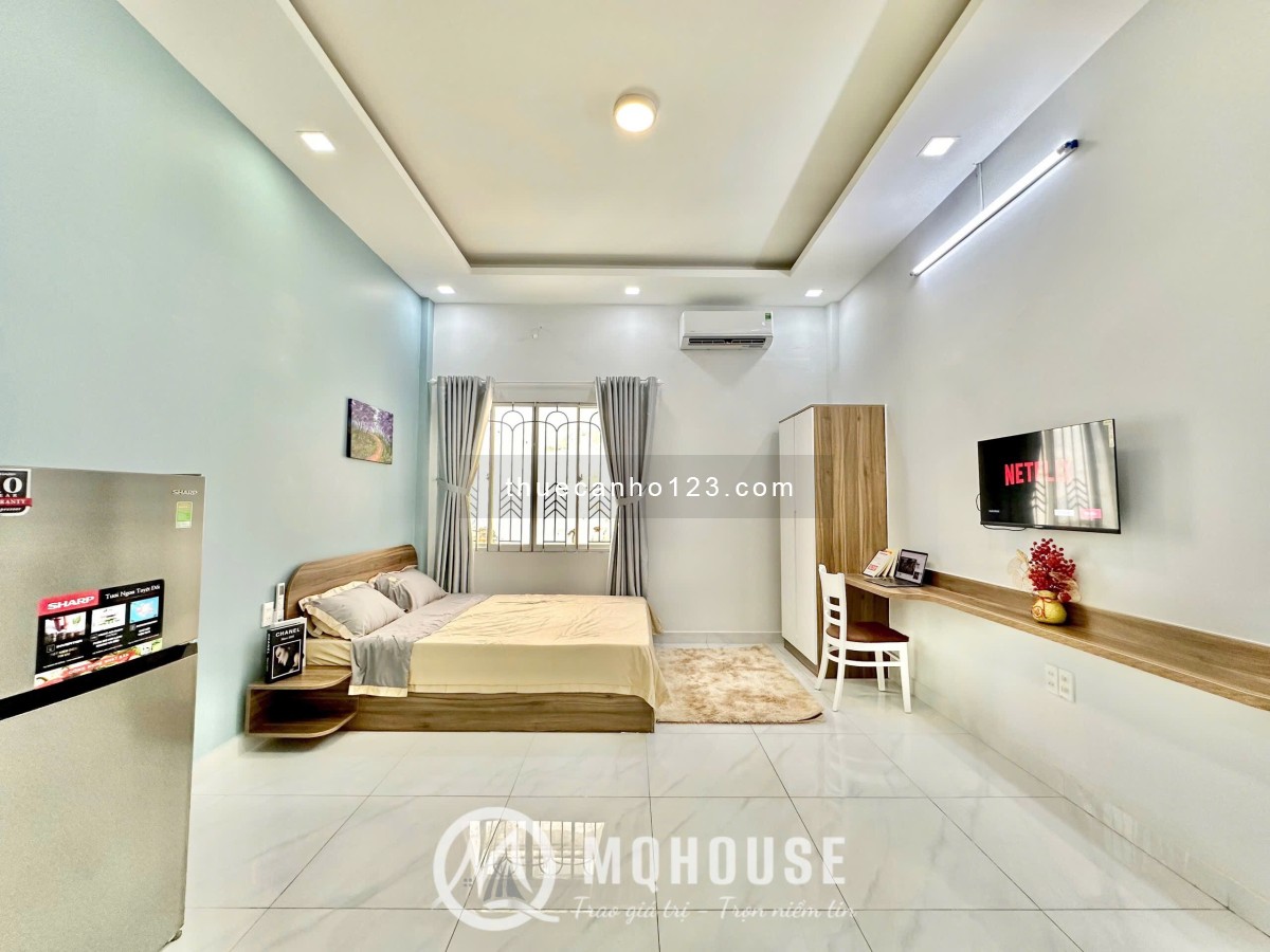 Studio Cửa sổ Siêu rộng thoáng | Full nội thất | Cộng Hoà - 0909186134