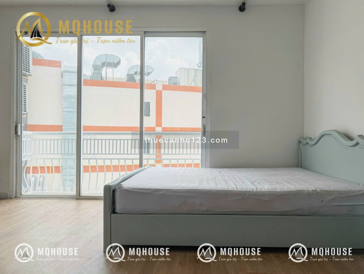 CHO THUÊ CĂN HỘ FULL NỘI THẤT – BAN CÔNG THOÁNG MÁT Q3 di chuyển cực kỳ thuận tiện sang các quận