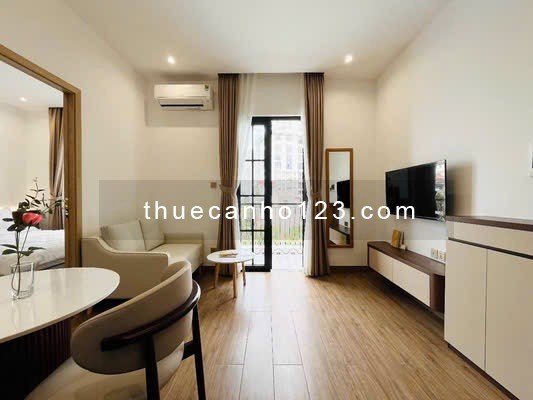 Cho thuê căn hộ 1PN cao cấp tone gỗ sáng – Nguyễn Hữu Cảnh, Bình Thạnh – Gần Quận 1, Quận 2