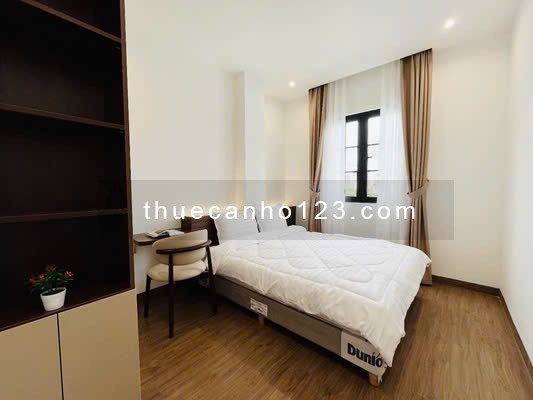 Cho thuê căn hộ 1PN cao cấp tone gỗ sáng – Nguyễn Hữu Cảnh, Bình Thạnh – Gần Quận 1, Quận 2