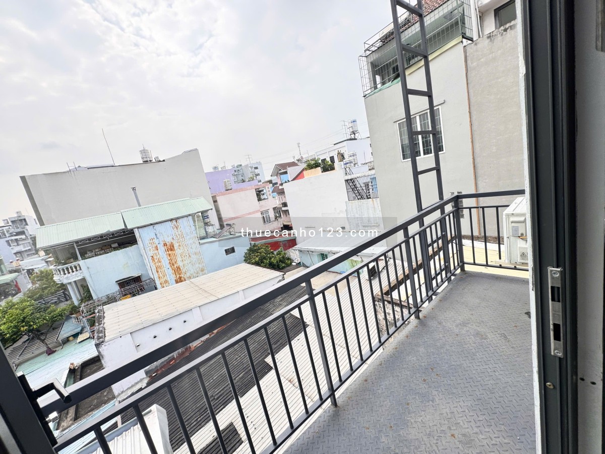 Cho thuê phòng 30m2 Full nội thất có ban công Nơ Trang Long Bình Thạnh