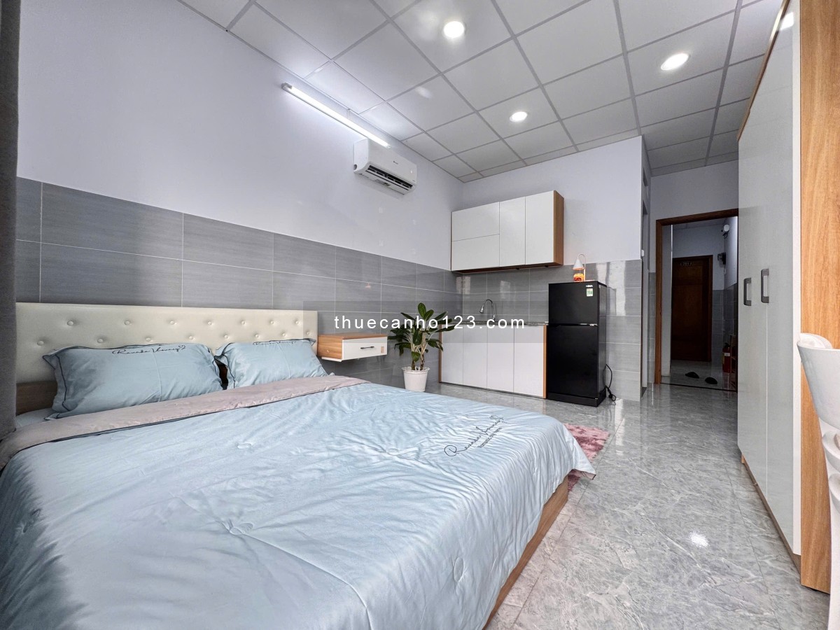 Cho thuê phòng 30m2 Full nội thất có ban công Nơ Trang Long Bình Thạnh