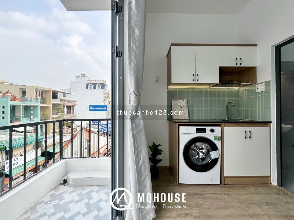 Căn hộ 1 phòng ngủ – Ban công thoáng – Tách bếp riêng – Lạc Long Quân, Tân Bình