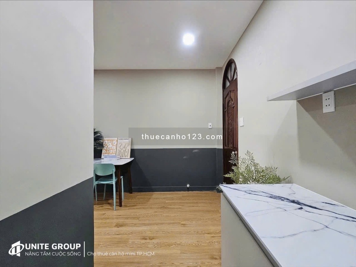 Cho thuê căn hộ 1 phòng ngủ full nội thất – Gần sân bay Tân Sơn Nhất – Tân Bình