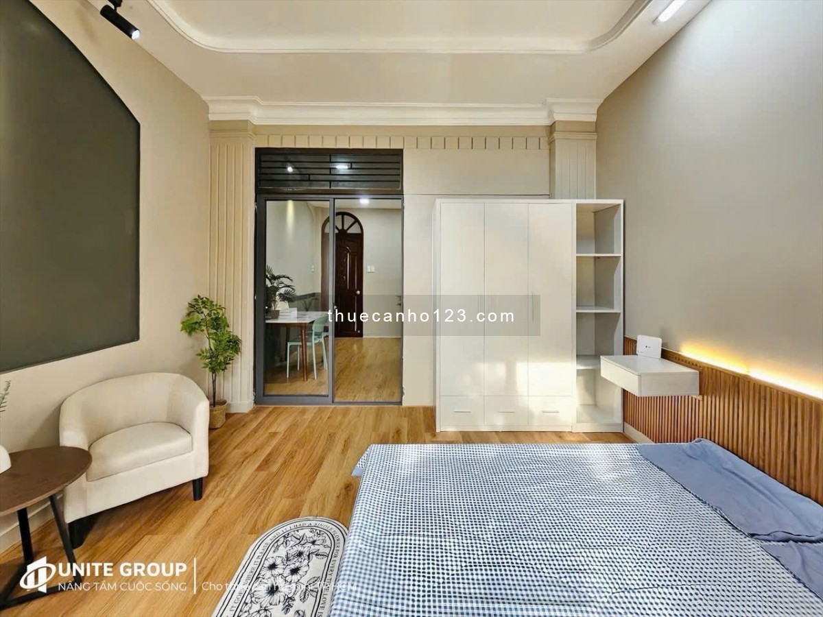 Cho thuê căn hộ 1 phòng ngủ full nội thất – Gần sân bay Tân Sơn Nhất – Tân Bình