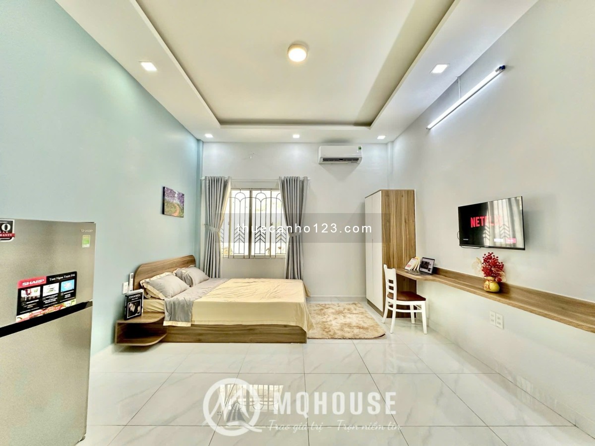 Studio Cửa sổ Siêu rộng thoáng | Full nội thất | Cộng Hoà - 0909186134