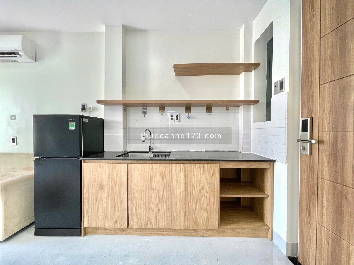 Căn hộ Studio ban công view thoáng, full nội thất, gần Phan Đăng Lưu, Phạm Văn Đồng, Quận 3