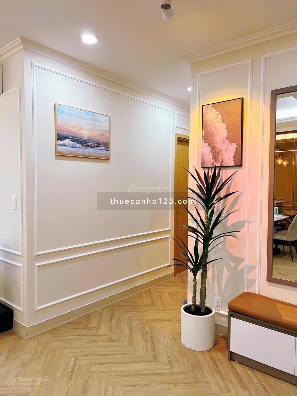 Cho thuê căn hộ chung cư Him Lam Chợ Lớn, 86m², thiết kế 2 phòng ngủ, 2 WC