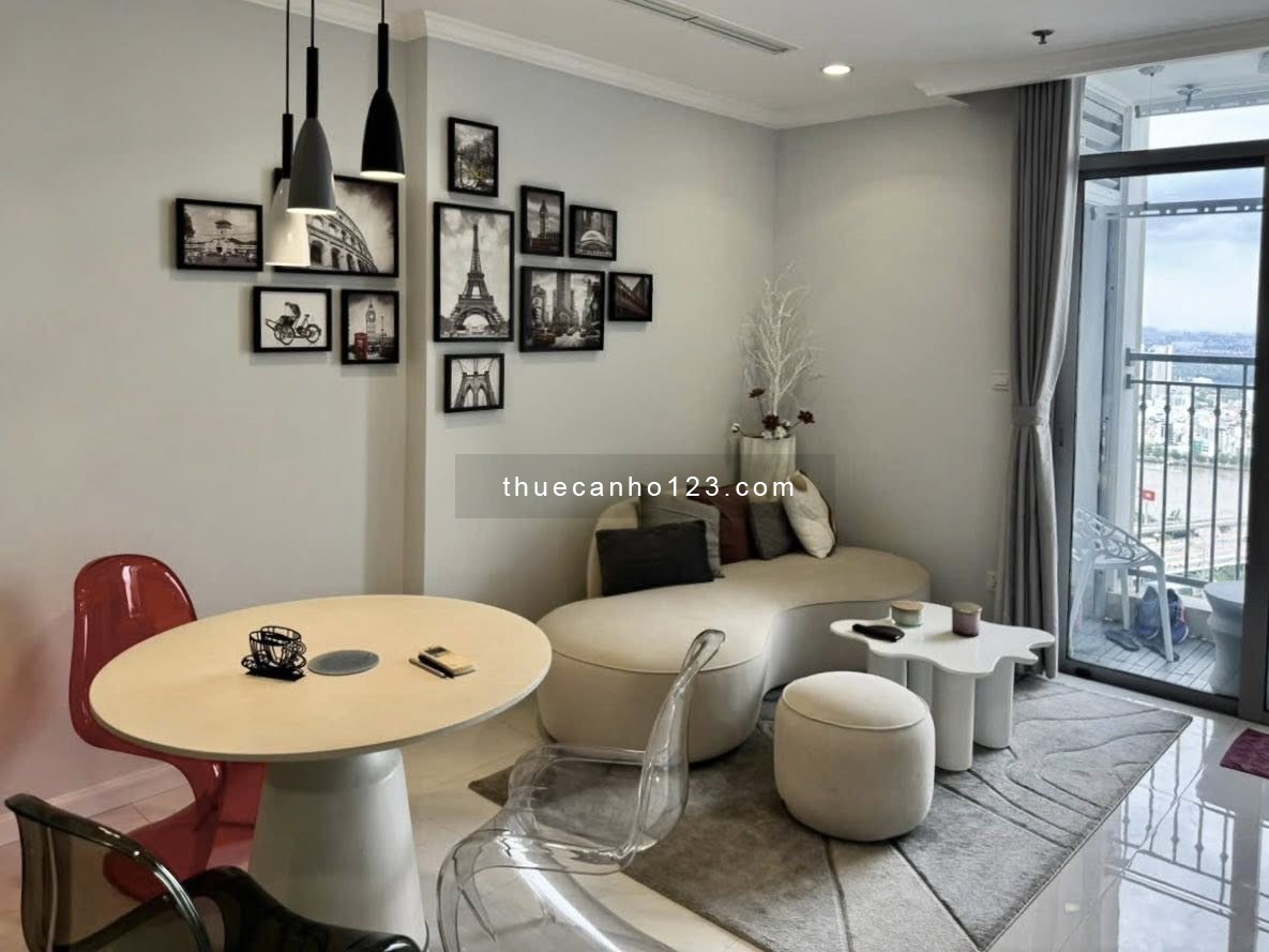 Vinhomes Central Park căn hộ cho thuê 1PN nhà đang trống