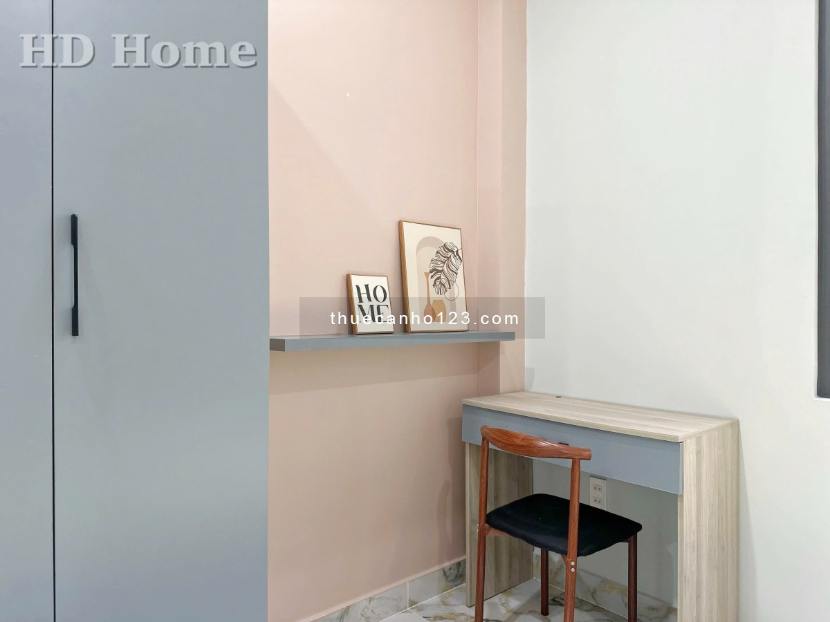 Căn hộ 1PN tách bếp, decor siêu xinh, full nôị thất, gần trục đường Hoàng Sa, Trường Sa, Quận 1,3