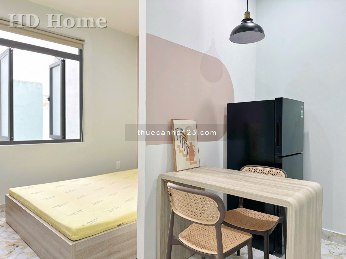 Căn hộ 1PN tách bếp, decor siêu xinh, full nôị thất, gần trục đường Hoàng Sa, Trường Sa, Quận 1,3