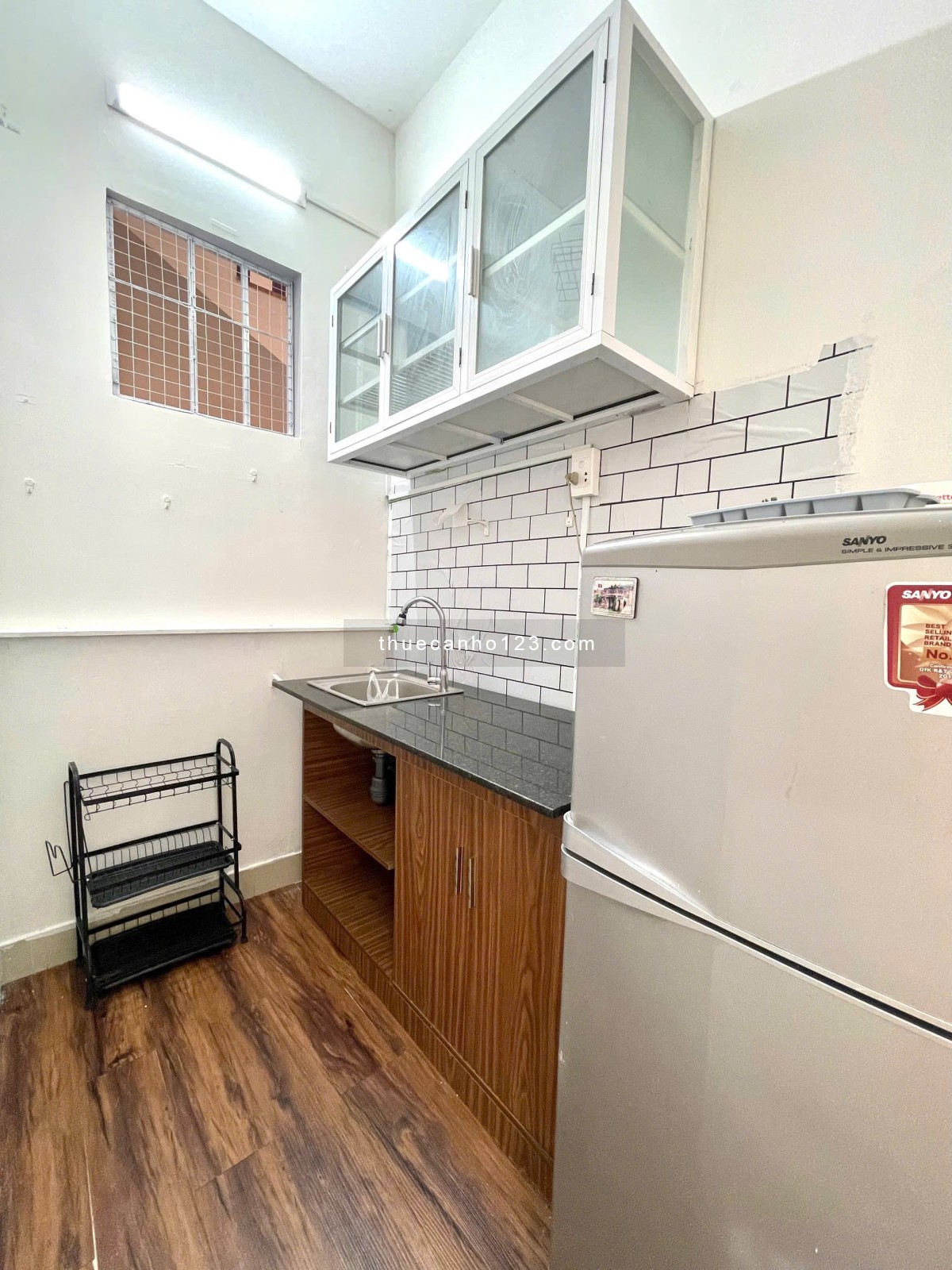 Cho thuê Căn hộ 1PN full nội thất, ban công thoáng – trung tâm Tân Bình