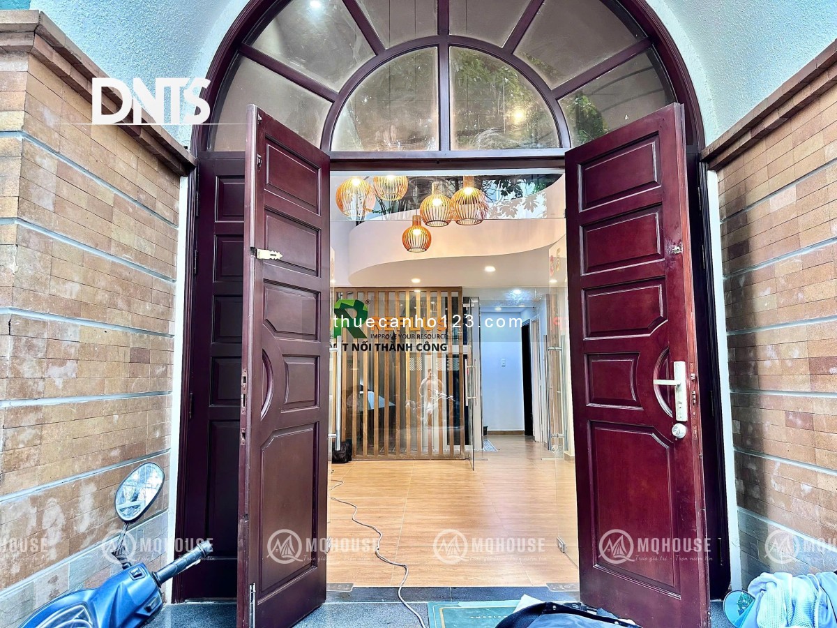 Căn hộ tầng trệt làm MB Kinh Doanh, Văn Phòng 1trêt + 1 Lửng Nguyễn Văn Mai, Q3, Có bảo vệ, máy lạnh