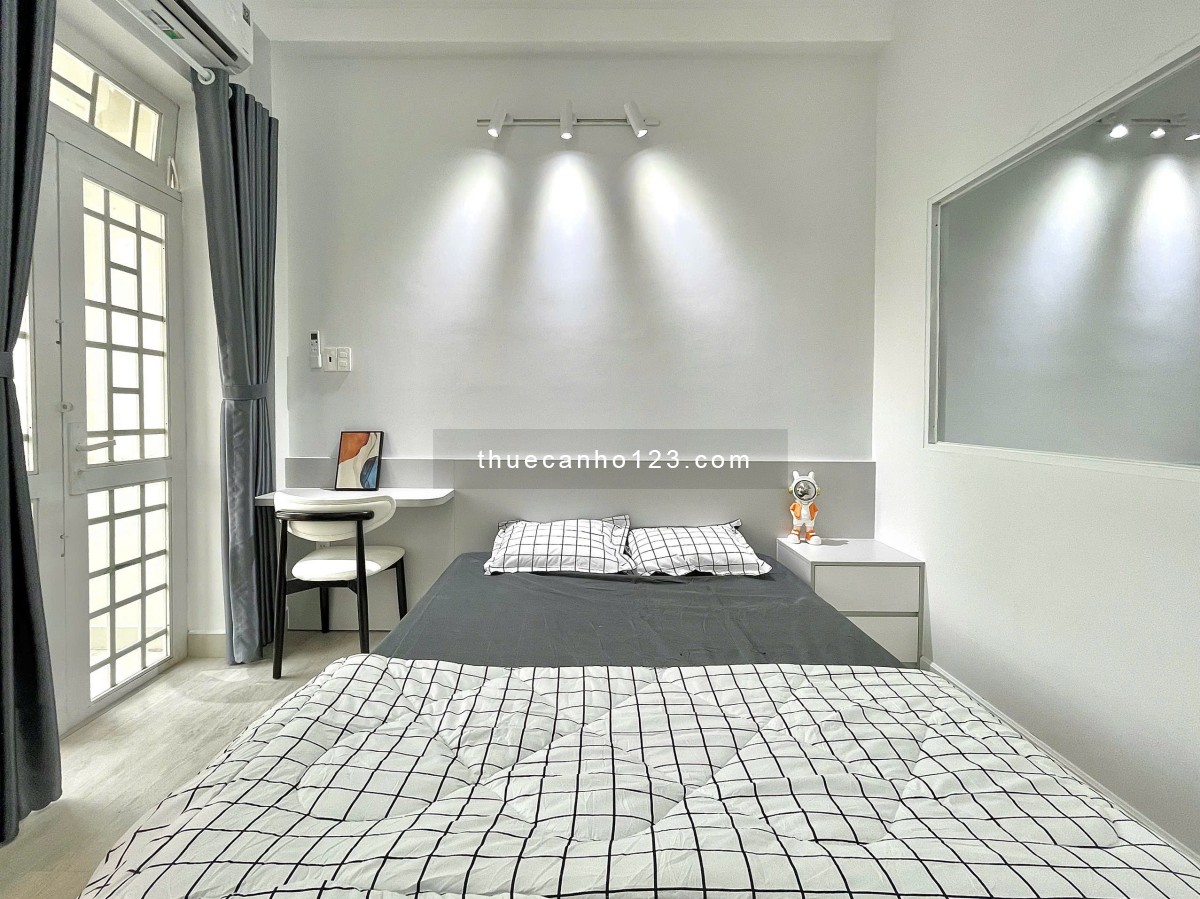 Căn hộ tách bếp full nội thất có ban công thoáng – Lạc Long Quân, phường 9, Tân Bình
