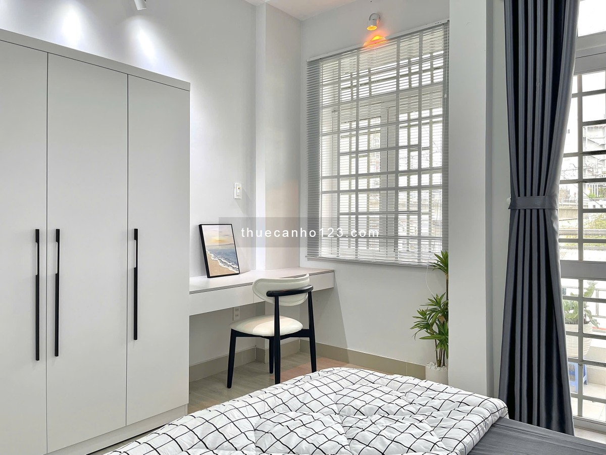 Căn hộ tách bếp full nội thất có ban công thoáng – Lạc Long Quân, phường 9, Tân Bình