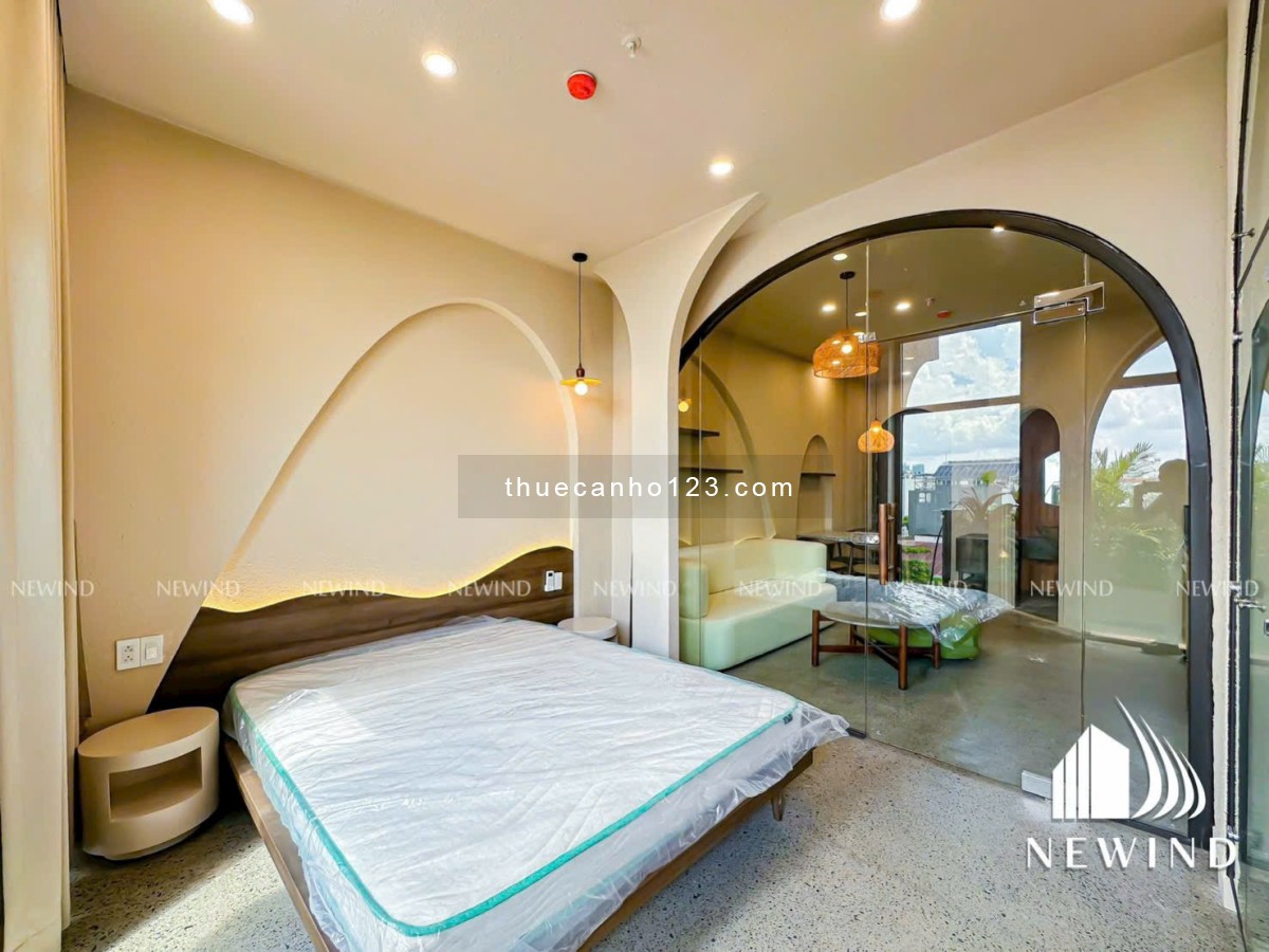 Căn Hộ 1PN ban công siêu đẹp mói xây - Sát bên Lotte, Gần TDT, RMIT