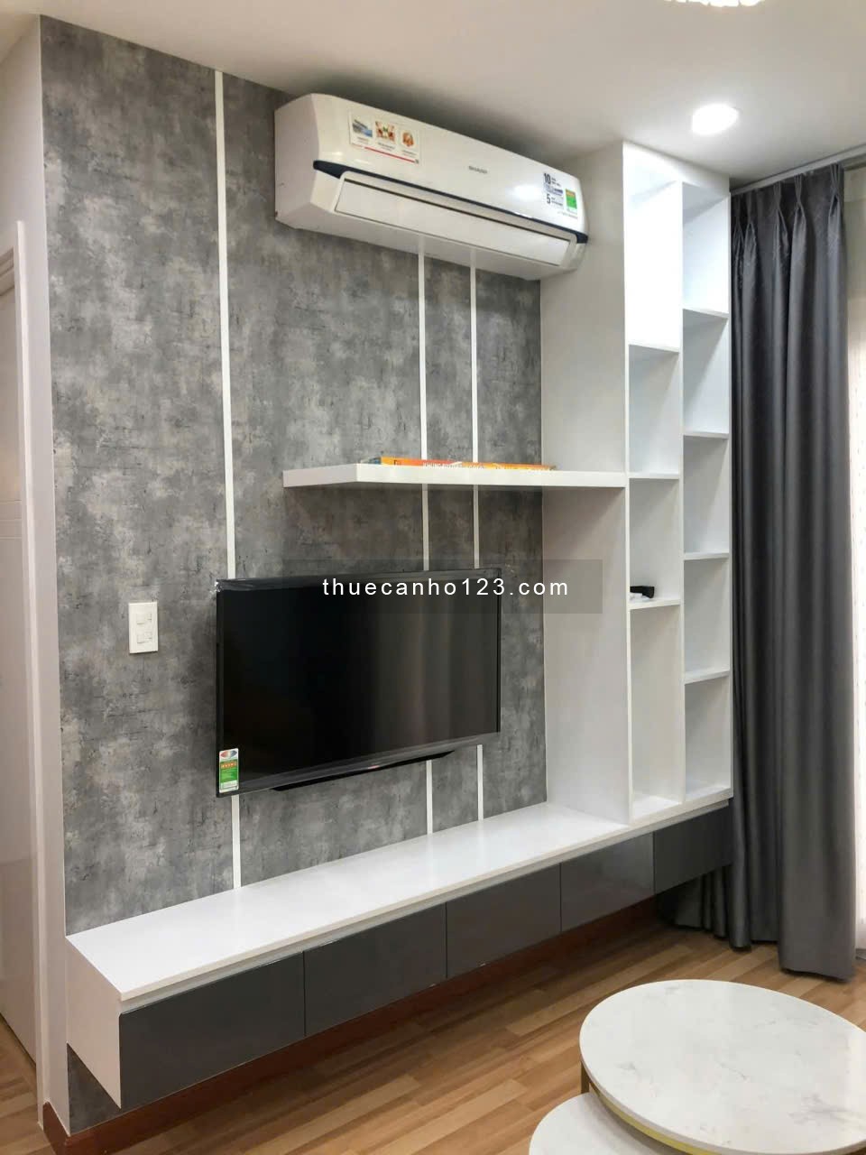 Chung cư Nguyễn Phúc Nguyên, Q3: 74m2, 2p ngủ, NTCB, 12,5tr