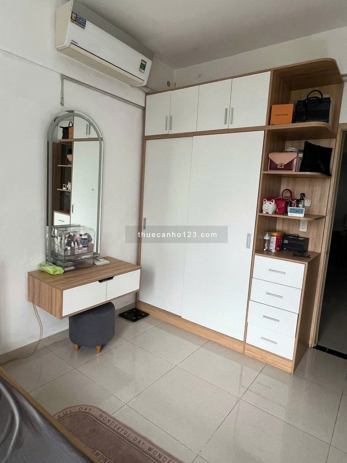 C/c Ruby Gader, Nguyễn Sỹ Sách, TB, 87m2, 2PN, 2WC, 9tr/th.