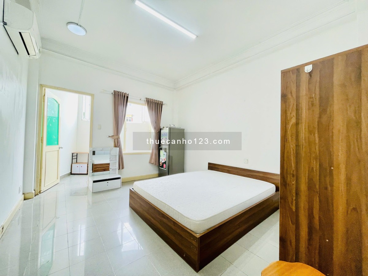 Cho thuê căn studio tách bếp Q1, gần ngay Nowzone, ngã sáu Cộng Hòa, cầu Nguyễn Văn Cừ,... 