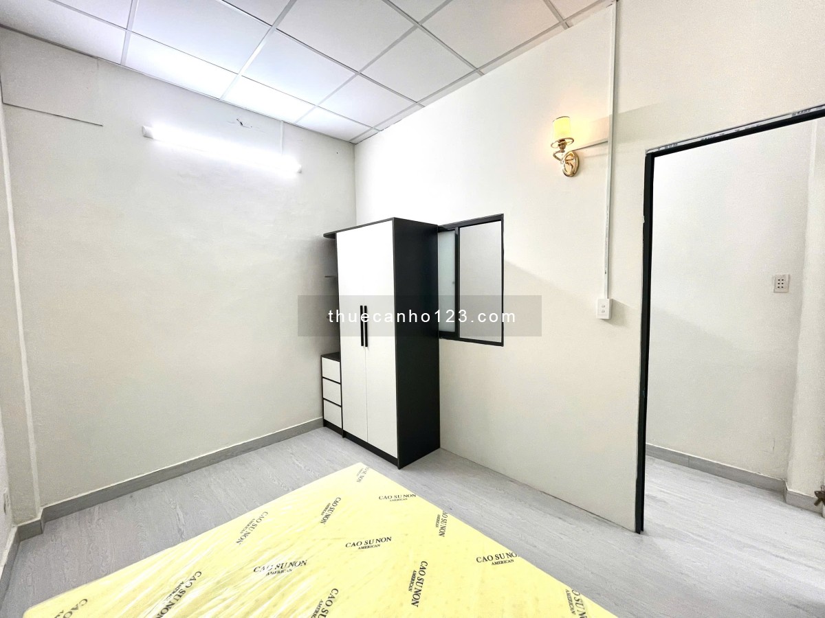 Căn hộ 2pn mới tinh, thoáng sáng, gần Công viên Lê Thị Riêng – CMT8, P5