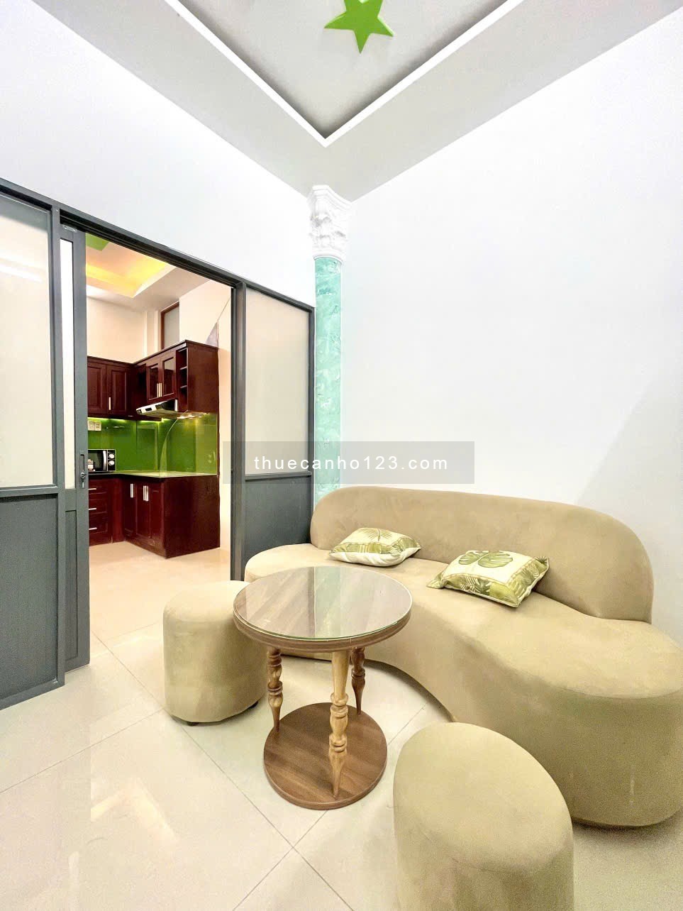 Căn hộ 1pn tách bếp – Cửa sổ giếng trời – Tô Hiến Thành, Q10