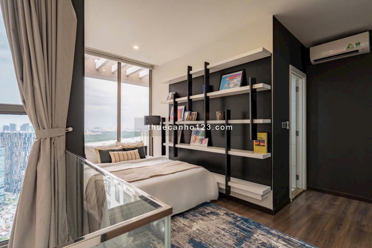 Thuê Millennium penthouse 3PN 3WC view sông Sài Gòn tầng cao nhất Bến Vân Đồn Q4 gần Q1 Q3 Bitexco