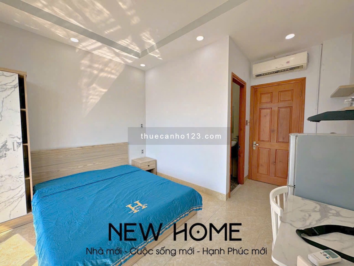 Cho thuê căn hộ Bình Thạnh 25m2, Thang máy, giặt riêng, gần ngay chợ Bà Chiểu