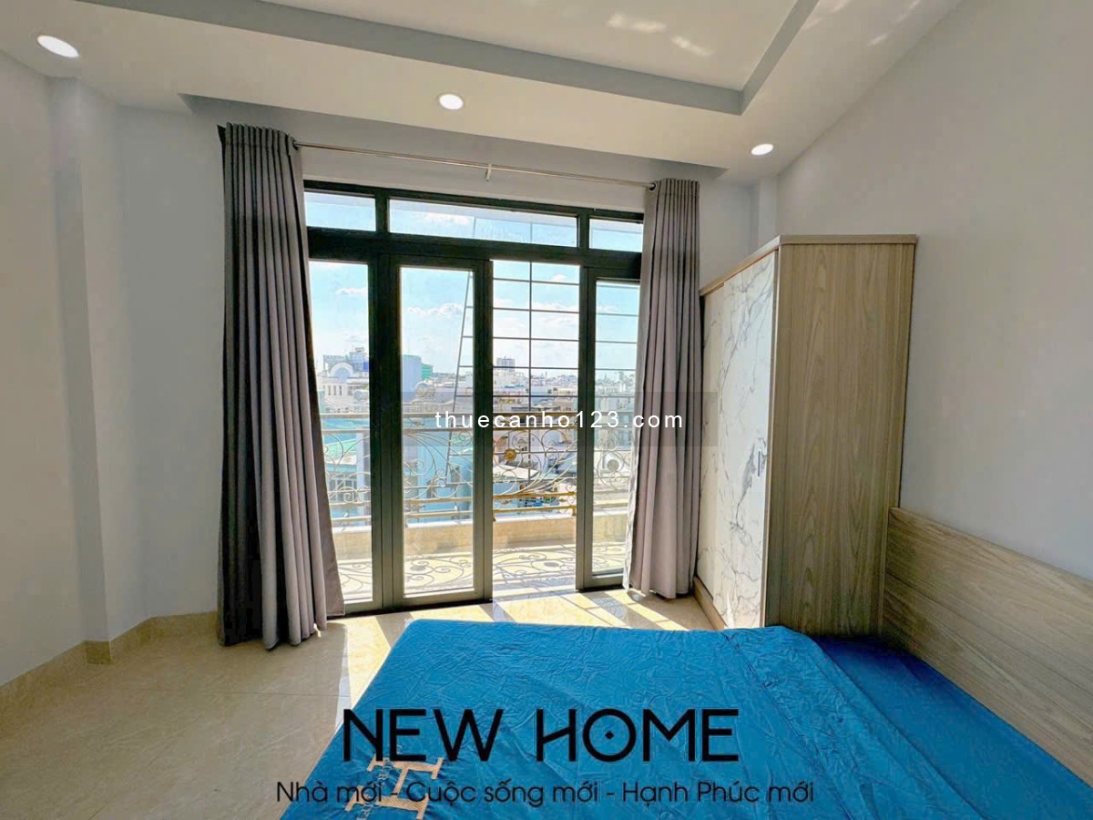 Cho thuê căn hộ Bình Thạnh 25m2, Thang máy, giặt riêng, gần ngay chợ Bà Chiểu