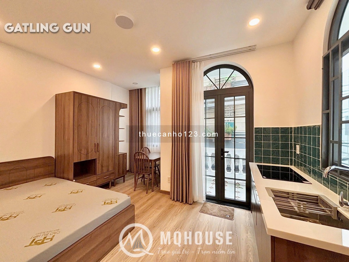 Khai trương căn hộ mới balcon/cửa sổ thoáng, 40m² ngay khu Phan Xích Long - Phú Nhuận