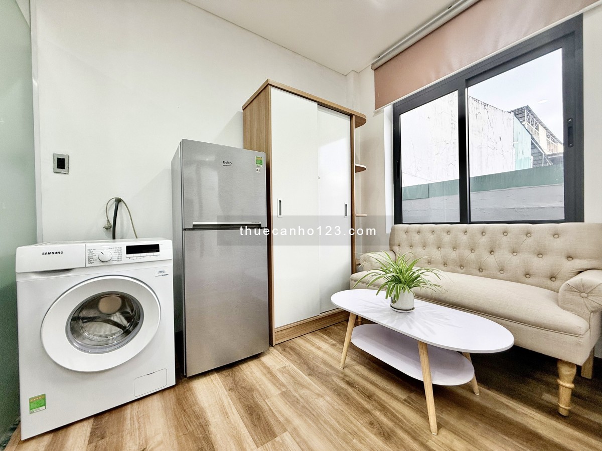 Căn hộ 1 phòng ngủ cao cấp – Full nội thất – Ngay Nguyễn Bá Tòng, P12, Tân Bình