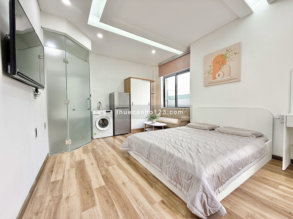 Căn hộ 1 phòng ngủ cao cấp – Full nội thất – Ngay Nguyễn Bá Tòng, P12, Tân Bình
