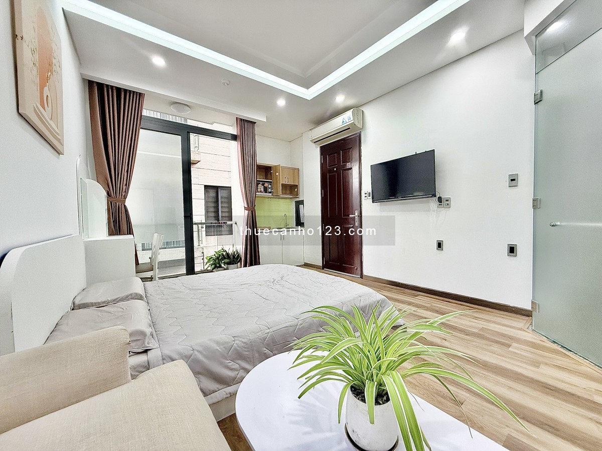 Căn hộ 1 phòng ngủ cao cấp – Full nội thất – Ngay Nguyễn Bá Tòng, P12, Tân Bình