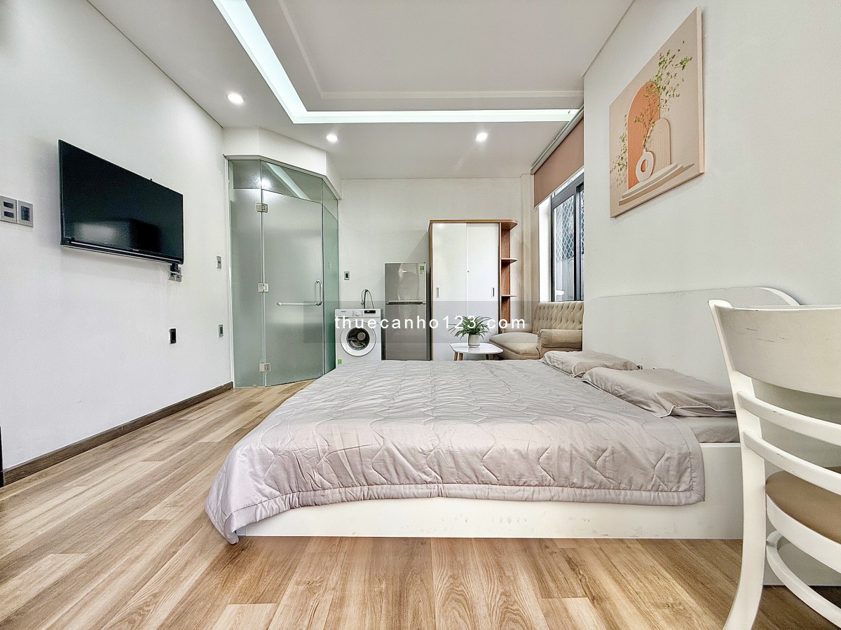 Căn hộ 1 phòng ngủ cao cấp – Full nội thất – Ngay Nguyễn Bá Tòng, P12, Tân Bình