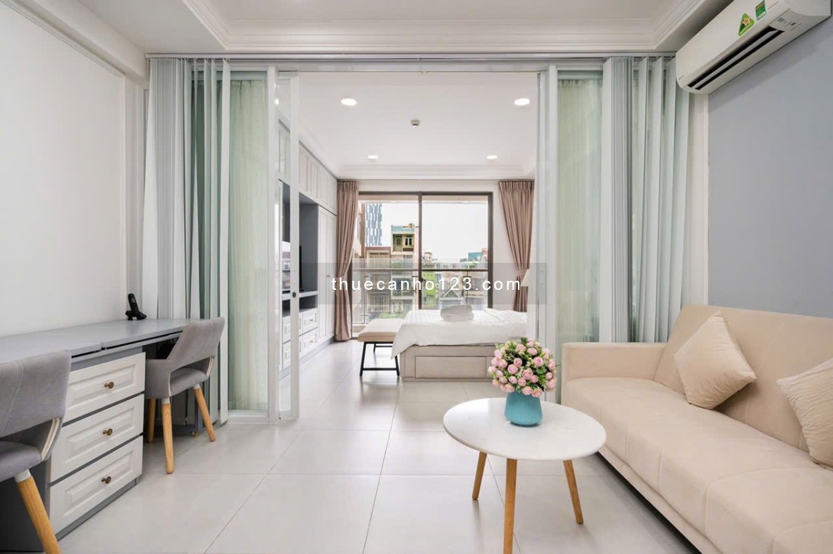 Millennium 1PN 1WC 40m2 giá tốt chỉ 13.5tr/th. Full nt, ở liền. 0934258331