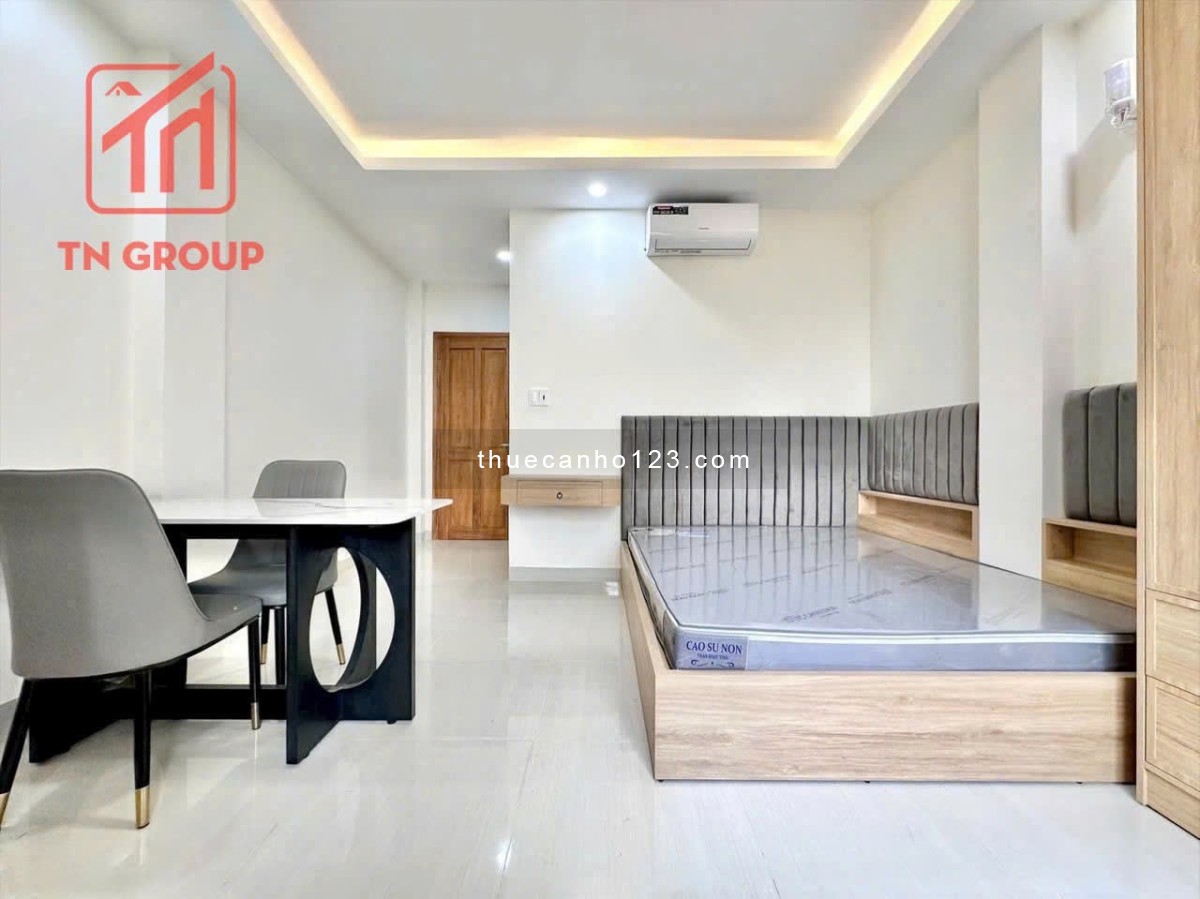 Căn hộ 40m2 cửa sổ thoáng - Ánh sáng tự nhiên full nội thất ngay Đào Duy Anh gần sân bay giáp Quận 1