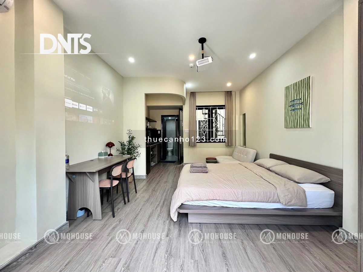 Căn hộ tách bếp, 50M2 ngay Cầu Thị Nghè, hồ Con Rùa - Nguyễn Văn Thủ - Q1