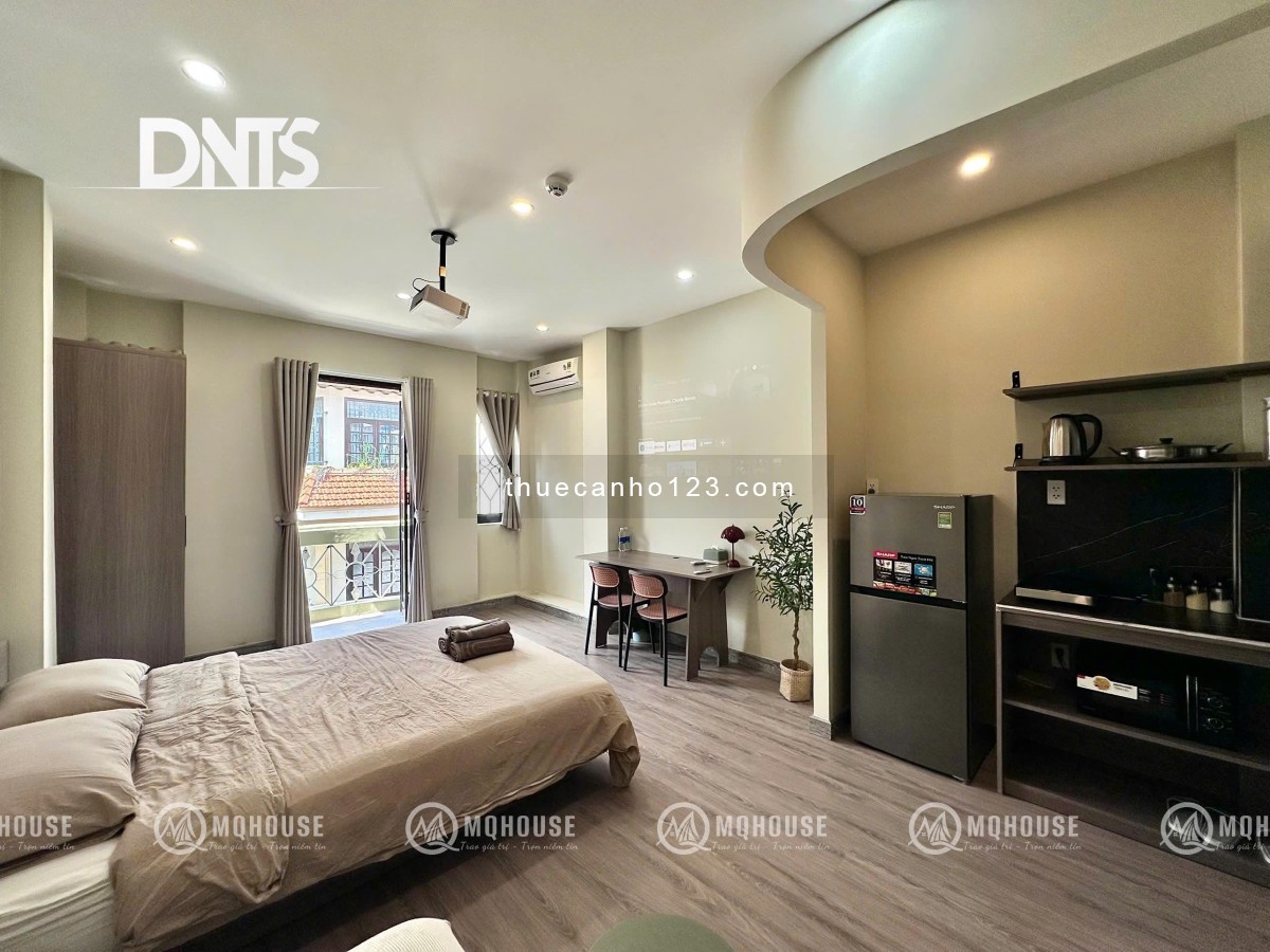Căn hộ tách bếp, 50M2 ngay Cầu Thị Nghè, hồ Con Rùa - Nguyễn Văn Thủ - Q1