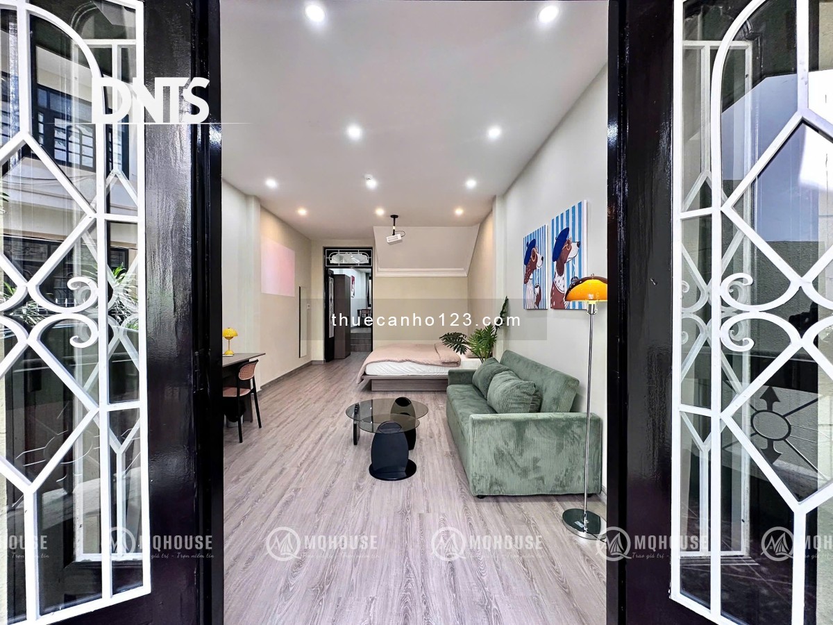 Căn hộ tách bếp, 50M2 ngay Cầu Thị Nghè, hồ Con Rùa - Nguyễn Văn Thủ - Q1