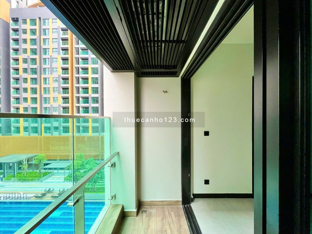 Cho thuê Delasol 2PN 2WC 75m2 tầng cao view nội khu yên tĩnh tại số 1 Tôn Thất Thuyết Quận 4