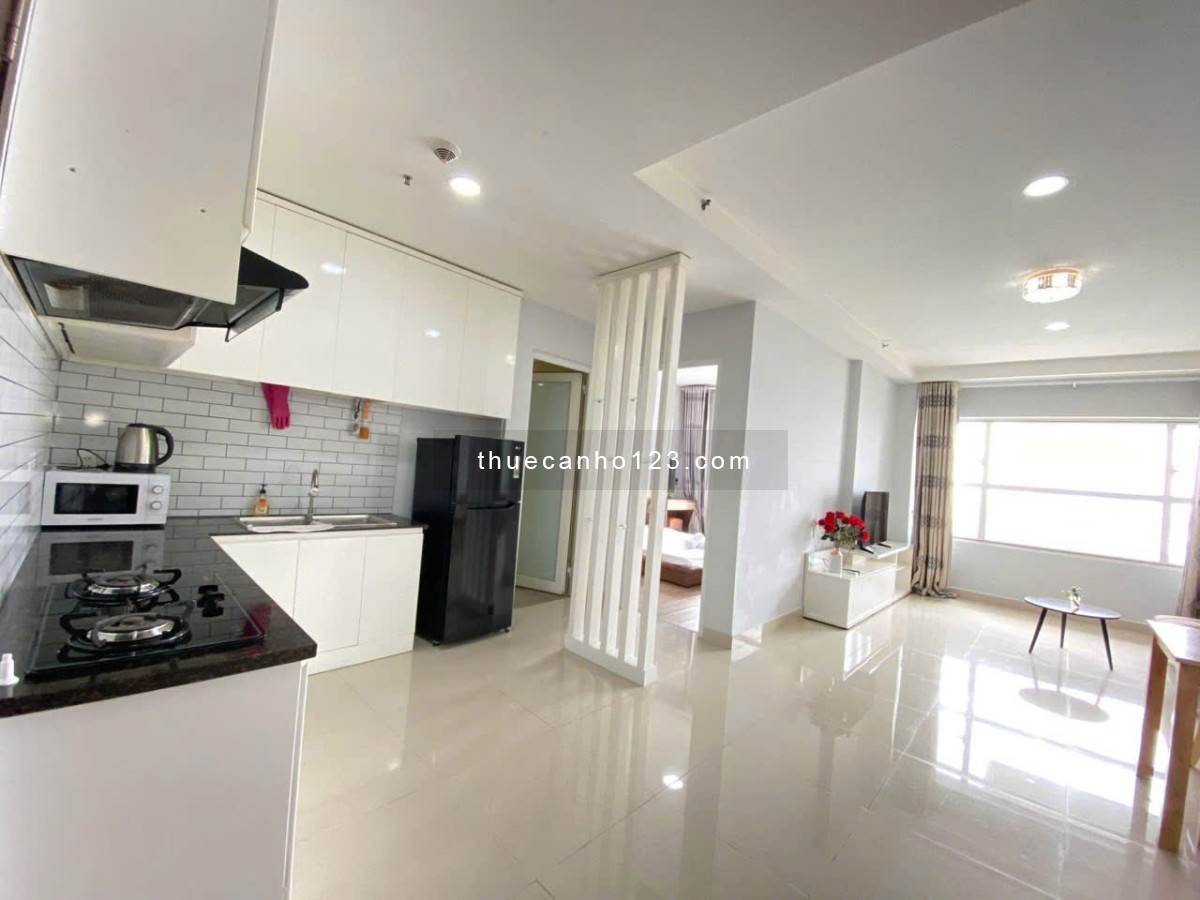 Chung cư Carillon 2, Trịnh Định Thảo, TP: 75m2, căn góc, 2PN, 10tr5/th