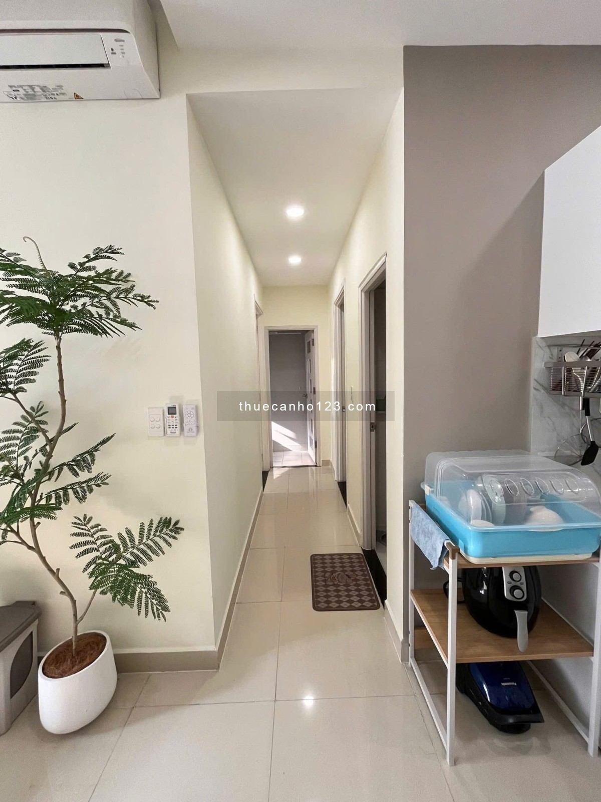 Chung cư Thái An 2, Nguyễn Văn Quá, Q12: 70m2, 2p ngủ, 2wc, full NT, 8tr5/th