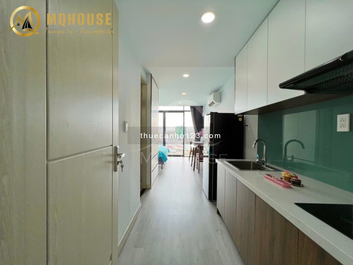 Hệ thống cho thuê căn hộ dịch vụ, phòng full nội thất mới có ban công, cửa sổ thoáng mát gần sân bay