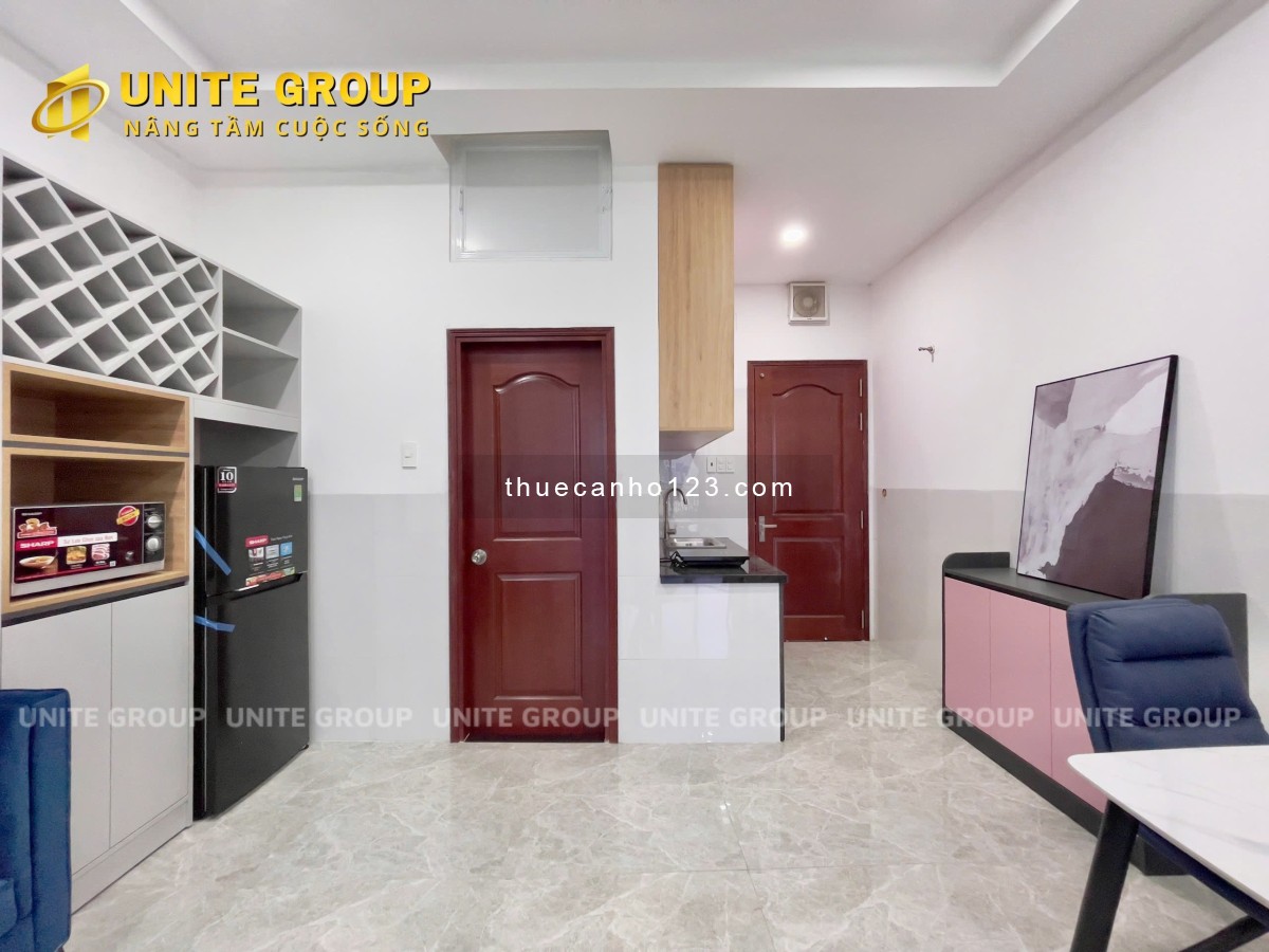 Căn Hộ 1 Phòng Trần Xuân Soạn P. Tân Kiểng quận 7 Công Năng Đầy Đủ , Rộng Rãi Thoải Mát