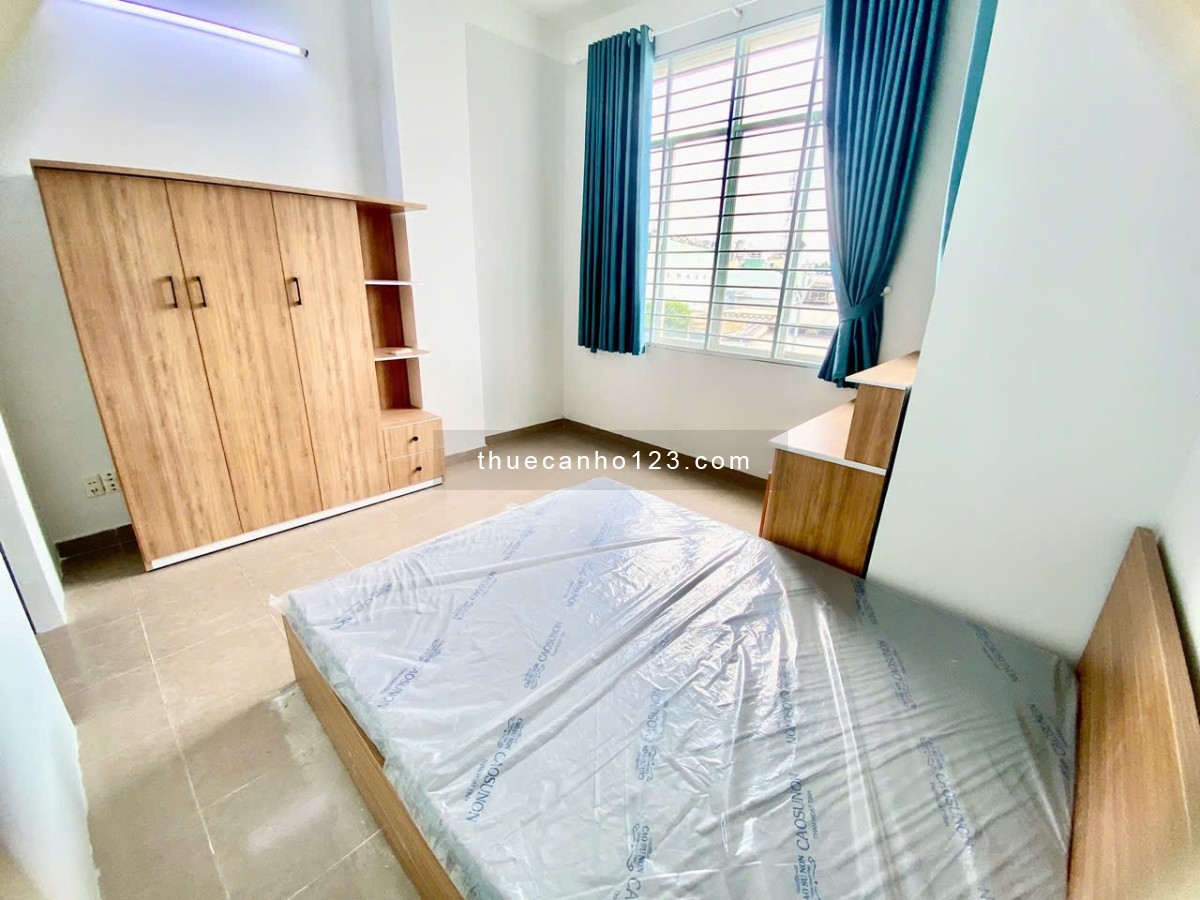 Cho thuê căn hộ 1PN Cửa sổ thoáng RỘNG Q8 gần cầu Chánh Hưng, Parc Mall, nhà thờ Nam Hải